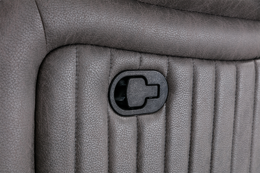 RC-7756 Polyester Tech Fabric Manual Recclining Lodceat with Console